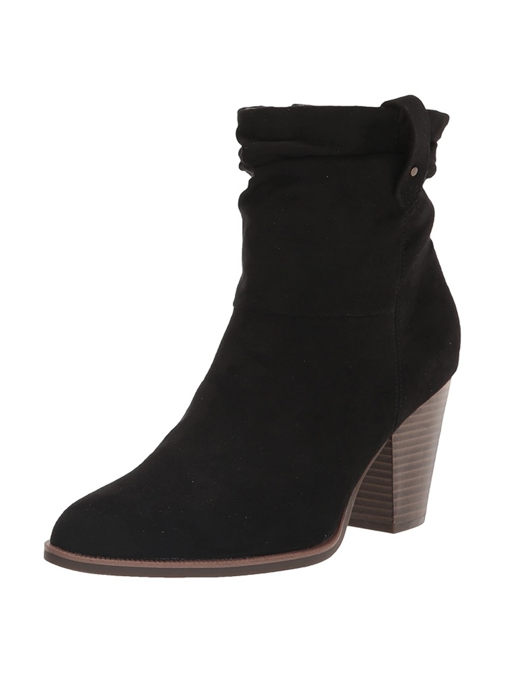Dr. Scholl's Black Suede Slouch Ankle Boot